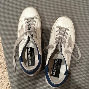 Golden Goose Super star blue and silver
